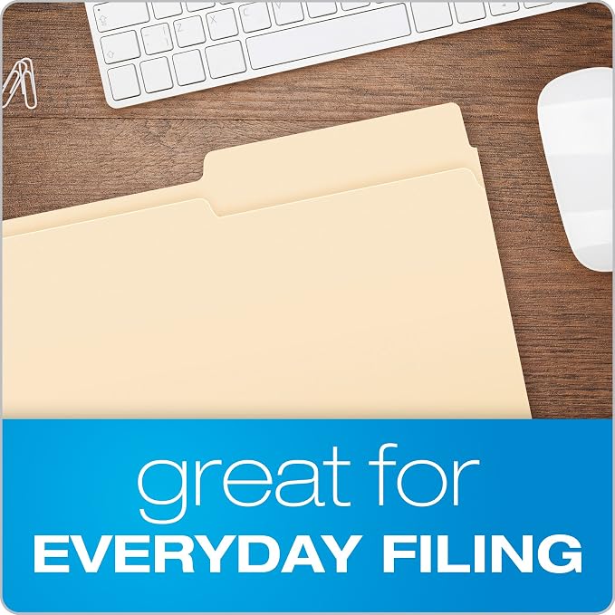 Pendaflex File Folders, Letter Size, 1/2 Cut - Image 4