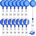 Zonon 100 Pcs Retractable Badge Reel Clips ID Card Holder Reel by Zonon