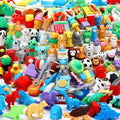 URSKYTOUS 120Pcs Animal Erasers Bulk Cute Food Erasers Desk Pets Kids Puzzle by URSKYTOUS