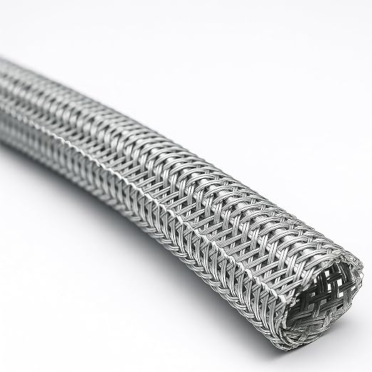 Electriduct 2" Hook Self Closing Sleeve Braid Wrap Around Sleeving Flame by Electriduct