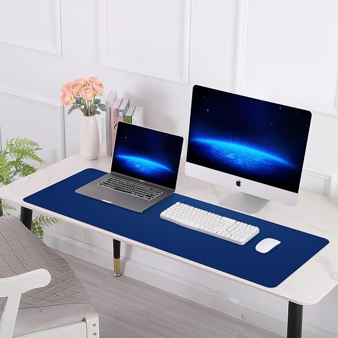 AFIING Leather Desk Pad Protector, Large Desk Mat - Image 7