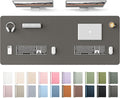 YSAGi Leather Desk Protector, Office Mat, Large Mouse Mat, Non-Slip PU Leather by YSAGi