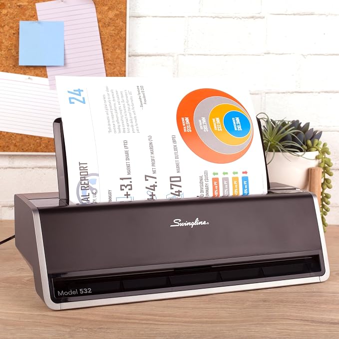 Swingline Electric Hole Puncher 2 Hole, 28 Sheet Capacity Hole Punch, Jam - Image 2