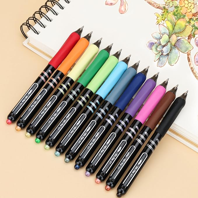 Mr. Pen- Retractable Gel Pens, 12 Pack, 0.7mm Fine Point, Colorful Ink | - Image 7