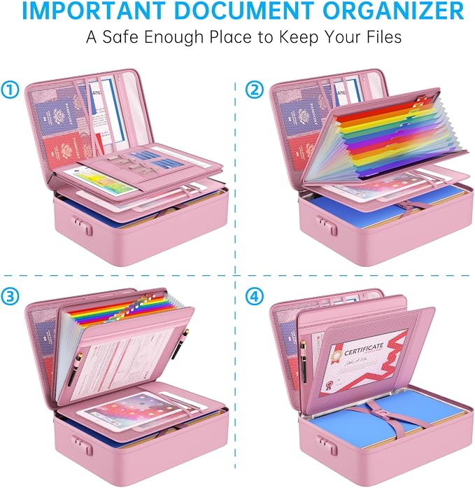 ENGPOW Fireproof File Organizer Bag - Image 8