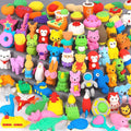 70 Pack Animal Erasers for Kids Bulk Desk Pets Classroom Prizes Treasure Box by Arscniektoysforkid