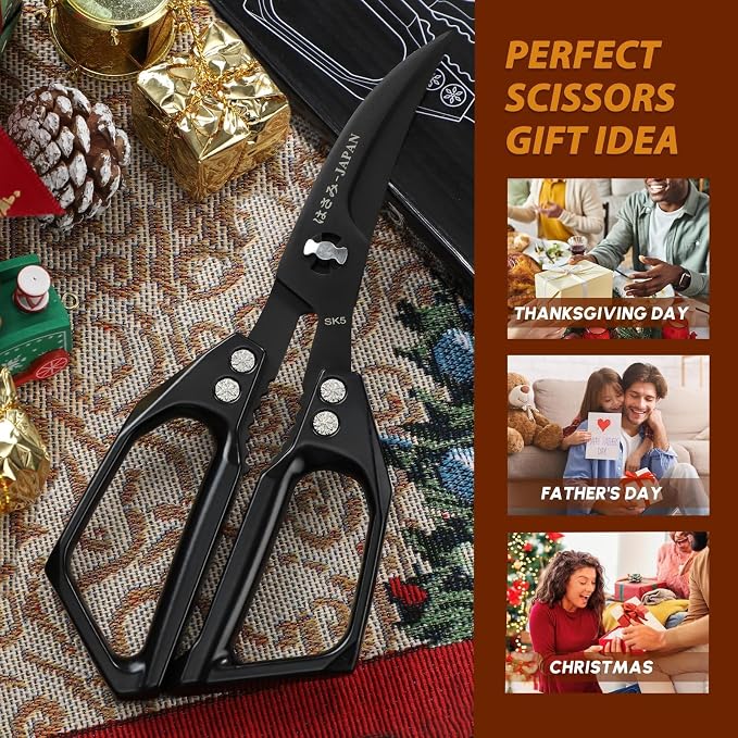 Huusk Seafood Scissors Black - Image 6