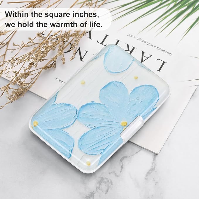 ELFISH Mini RFID Aluminum Wallet Credit Cards Holder Business Card Case Metal - Image 6