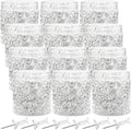 2400 Pcs Clear Push Pins, Standard Thumb Tacks by Beieverluck