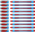 Schneider Slider Memo XB Ballpoint Pen, 1.4 mm, Light Blue Barrel, Box of 10 by Schneider