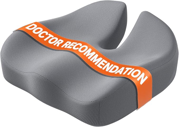 CJACSOC Seat Cushion, Extra Large Memory Foam Cushion by Unknown