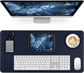Desk Pad Mat, Computer Mouse Pad Non-Slip, Waterproof Keyboard Mats by Meetcolor