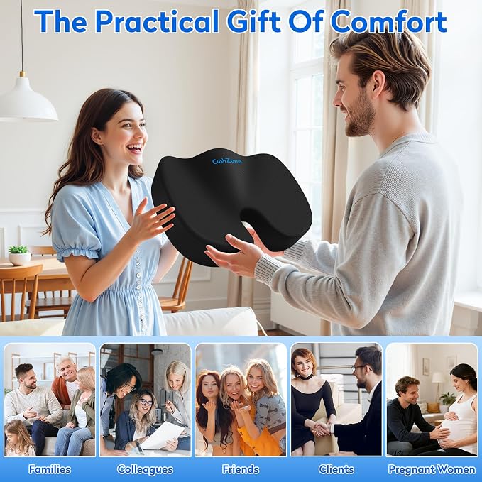 XXLSeat Cushion Office Car Seat Cushion, Memory Foam Cushion - Image 7
