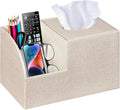 PU Leather Square Tissue Box Cover by BLIENCE