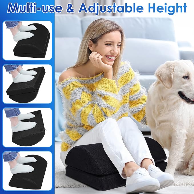 CushZone Foot Rest, Desk & Gaming Accessories, Foot Rest - Image 5