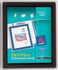 Avery Flexi-View Presentation Book, 24 Non-Stick Pages, 1 Black Book by Avery