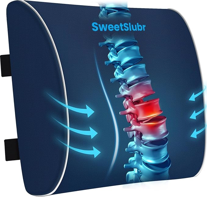 SweetSlubr Large Lumbar Support Pillow by Unknown