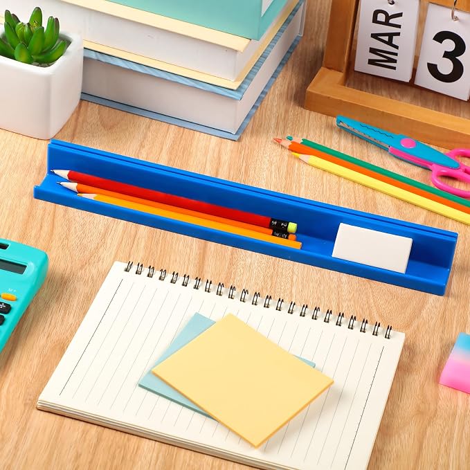 PerKoop 30 Pcs Classroom Desk Name Plates Holder - Image 3
