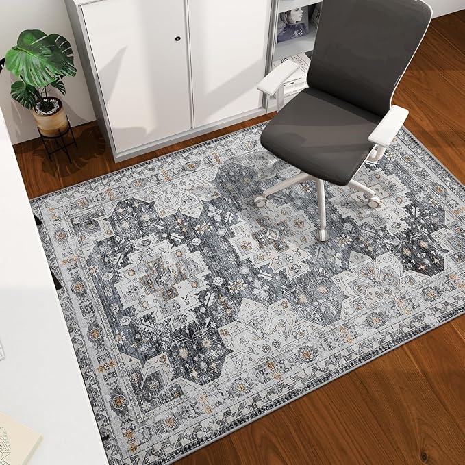 chakme Office Chair Mat for Hardwood Floor, Machine Wash by CHAKME