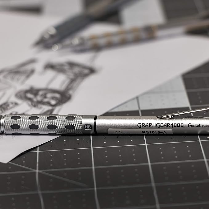 Pentel GraphGear 1000 Mechanical Pencil, Point Size, 1 Each - Image 9