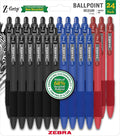 Zebra Pen Z-Grip Recycled Retractable Ballpoint Pens, Durable Metal Clip by ZebraPen