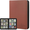 9 Pockets Card Binder, Premium Zip Trading Card Binder, 540 Double Sided Pocket by CARDBINDER