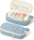 SUNEE Cute Pencil Case, Aesthetic Pen Pouch, Colored Large Pencil Bag by SUNEE