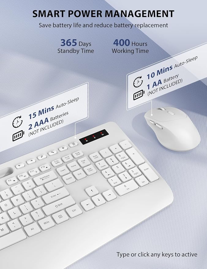 Wireless Keyboard and Mouse Combo - Image 5