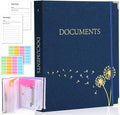 XKDOUS Document Organizer Linen Folio Folders by XKDOUS