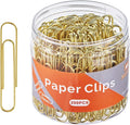 NEEWAY Gold Paper Clips, 2 Inch Jumbo Paperclips, Stylish Gold-Plated Paper Clip by NEEWAY