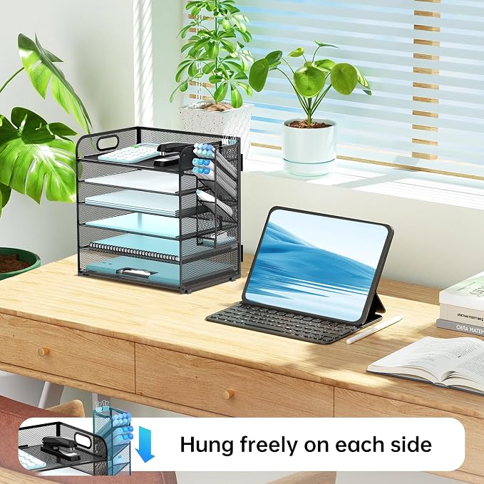 SUPEASY 6 Tier Desk Organizer - Image 4