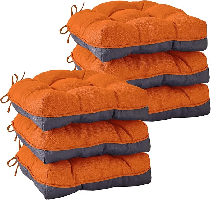 IASEAHK Chair Cushions for Dining Chairs, Seat Cushions for Kitchen Chairs by IASEAHK