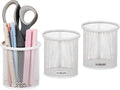 Mind Reader Pen and Accessories Holder, Desktop Organizer, Metal Mesh, 3.5"L x by MindReader