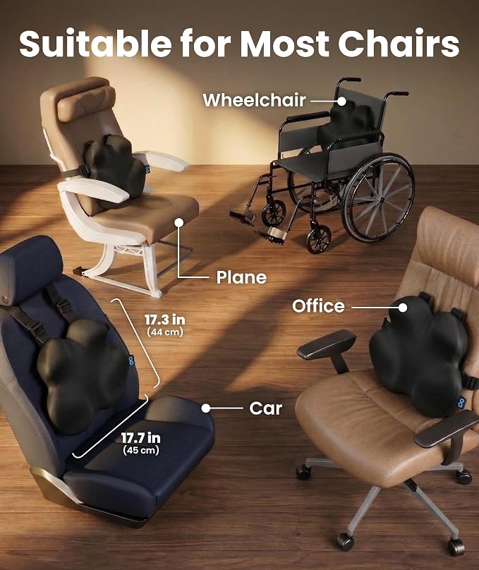 Elevate Series by Everlasting Comfort Lumbar Support Pillow - Image 5