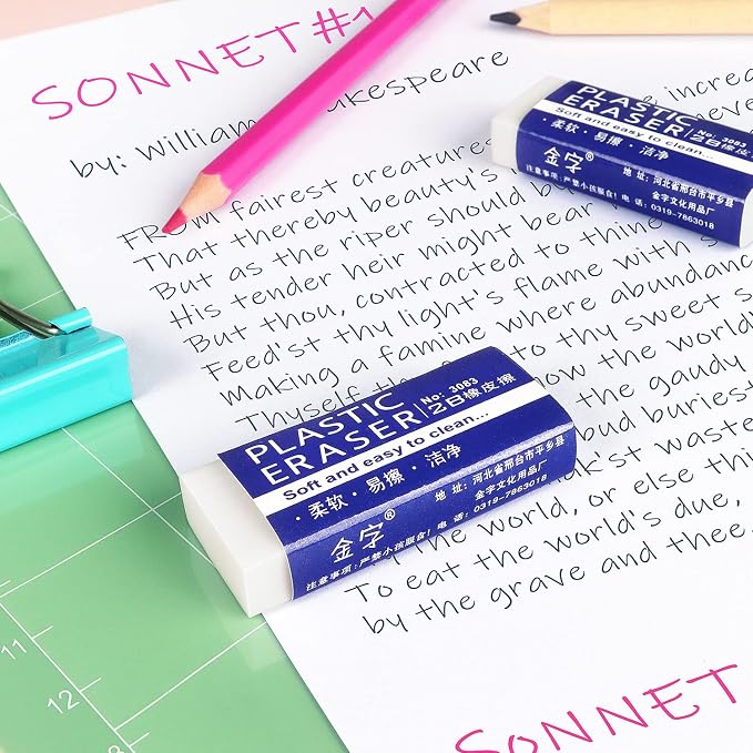 Tamaki Erasers, 24 Pack | Erasers - Image 6