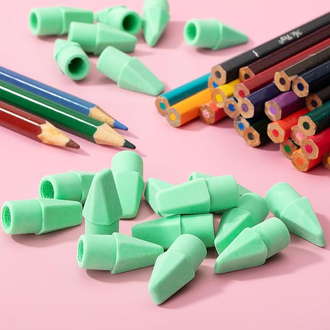 Mr. Pen- Pencil Erasers Toppers, 120 Pack, Erasers - Image 6