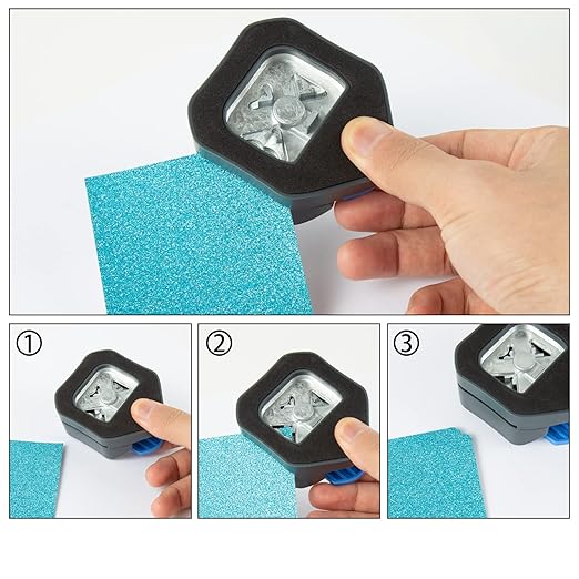 QIQQIKIN Corner Cutter 3 in 1 Edge Rounder Punch, Paper Corner Punches - Image 5