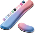 Hoewina Keyboard Wrist Rest, Ergonomic Wrist Rest, Superfine Fabric and Gel by Hoewina