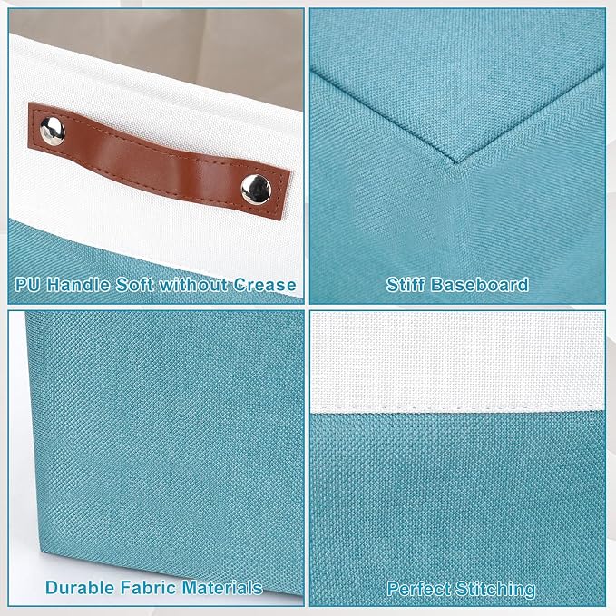 Bagnizer Storage Bins Large Fabric Storage Baskets - Image 5