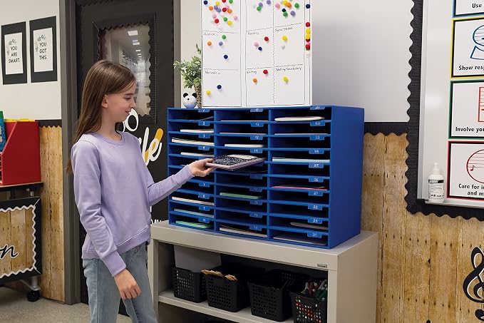 Pacon Classroom Keepers 30-Slot Mailbox - Image 5