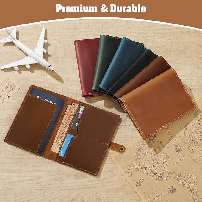 Jack&Chris Genuine Leather Passport Holder - Image 7