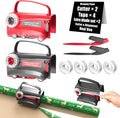 Wraprocut Wheel Wrapping Paper Cutter & Tape Dispenser by wraprocut