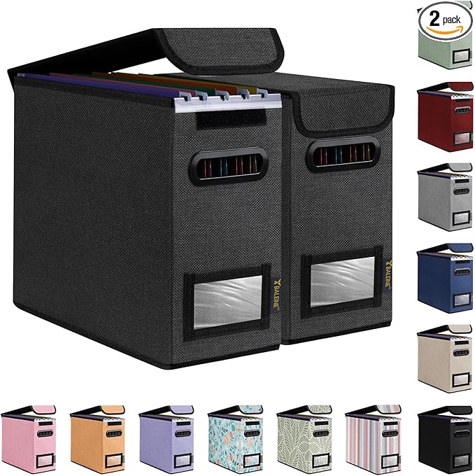 BALEINE File Organizer Box by BALEINE