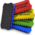 Magnetic Dry Erase Eraser 5 Pack Felt Whiteboard and Glass Board Cleaner | Use: by UltimateStationery