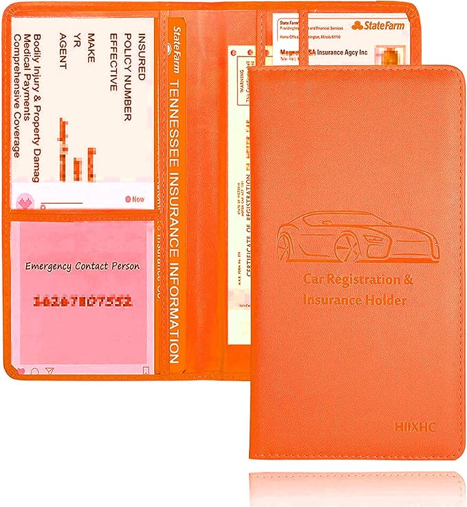 Car Registration and Insurance Card Holder by HIIXHC