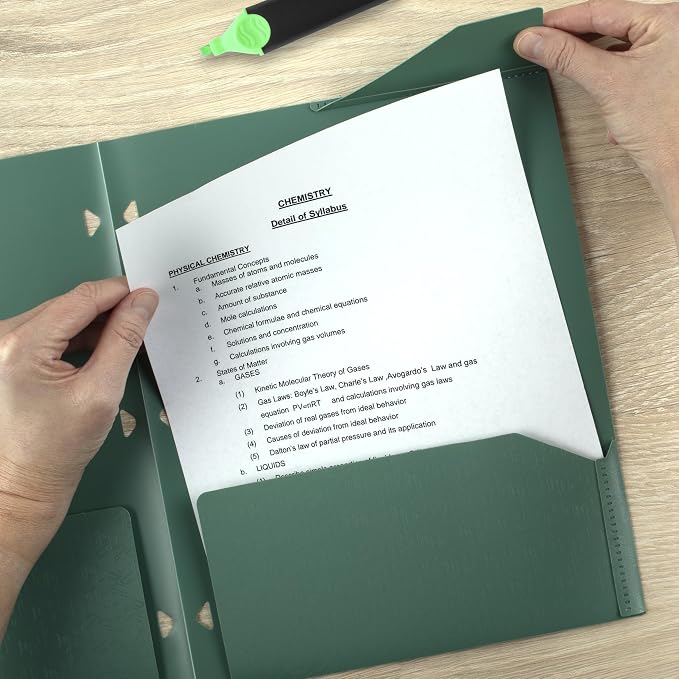 Five Star 2-Pocket Plastic Folder - Image 6