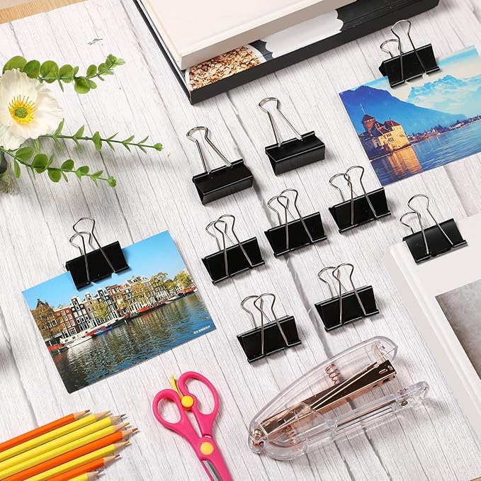 Jetec 200 Pcs Extra Large Binder Clips Bulk 2 Inch Metal Jumbo Binder Clips - Image 5