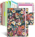 Clipboard Folio with Notepad for Letter Size, 5 Extra Folders with Storage 10 by Geniershy
