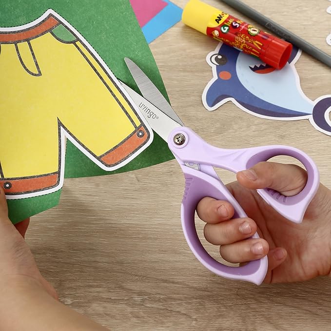 LIVINGO 6” Kids Scissors for School - Image 4