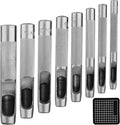 8 Pcs Leather Hole Punch Cutter 5mm-13mm Hollow Punch Set by Jmuiiu